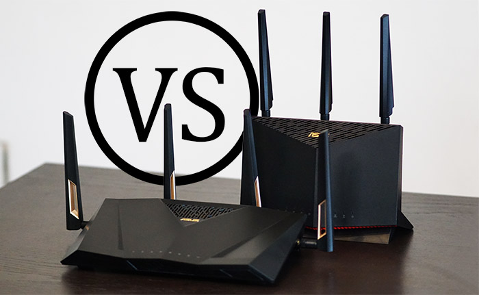 Tot stand brengen Th visie Asus RT-AX88U vs RT-AX86U: Are four extra Gigabit ports better than a  2.5GbE port? – MBReviews