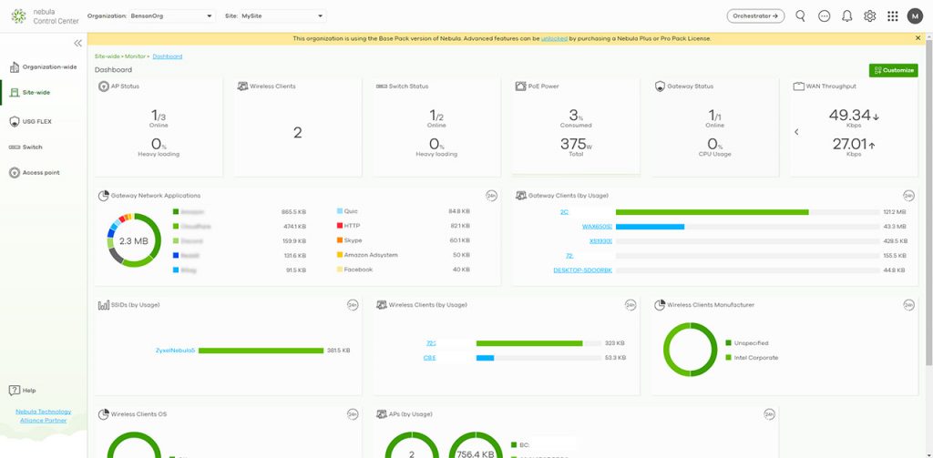 The Zyxel Flex 100 has been added to the Nebula Cloud management ...